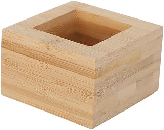 ABOOFAN Wooden Square Sake Cups Traditional Drinking Cup with Unfinished Wooden Case for Kitchen Home Use Enhances Flavor Aroma