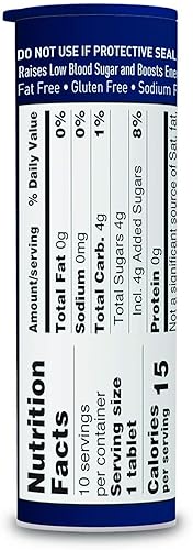 Miniatura 2 de TRUEplus® Tabletas de glucosa, sabor a frambuesa - Tubo de 10 ct (1)