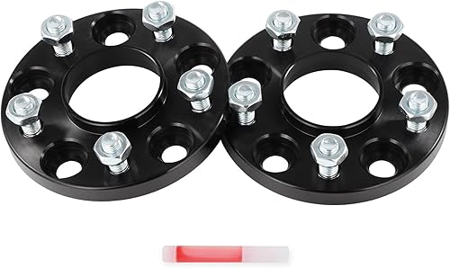 Miniatura 1 de SCITOO 2 espaciadores de rueda de 5 x 4.5 pulgadas, calibre de 0.591 in, pernos de 2.642 in de 12 x 1.5 pulgadas, espaciadores de rueda de 5