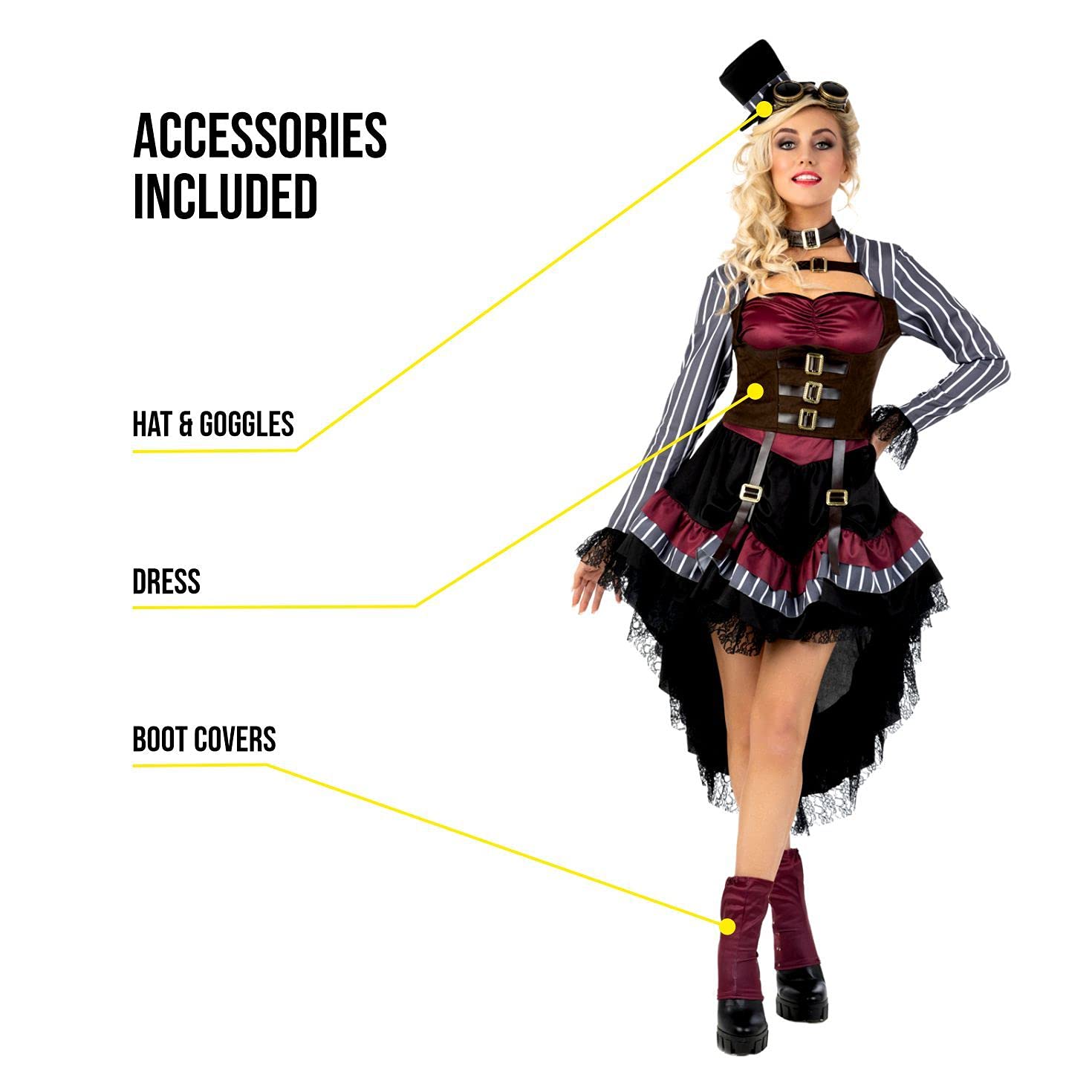 Morph, Steampunk Halloween Costumes, Victorian Steampunk Costumes for Women, Steampunk Costume Women