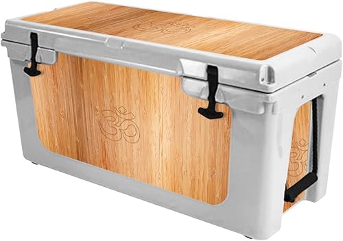 MightySkins (Cooler Not Included) Skin Compatible with RTIC 65 Cooler (2017 Model) - Bamboo Ohm | Protective, Durable, and Unique Vinyl Decal wrap disponible en Yaxa Guatemala