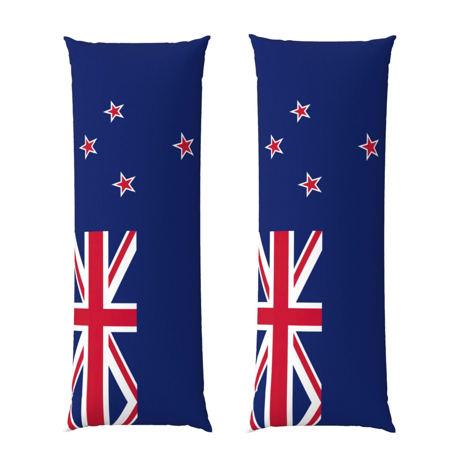 Taies d'oreiller ultra douces drapeau Nouvelle-Zélande housse de coussin de corps respirante