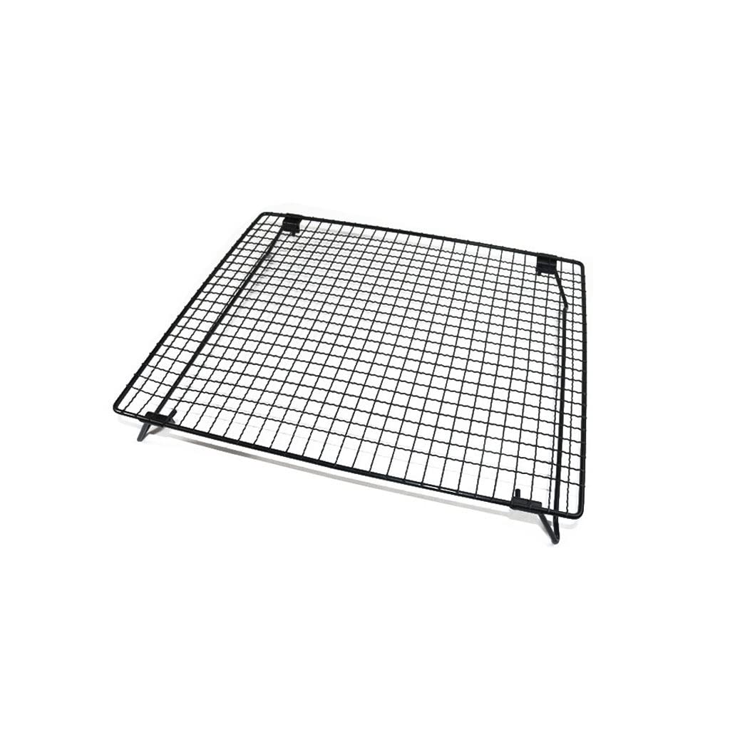 XMING Paquete de cinco estantes plegables for enfriar pasteles, estantes antiadherentes for pasteles, estantes for galletas, redes de secado invertidas for pan, redes for parrilla, herramientas for ho