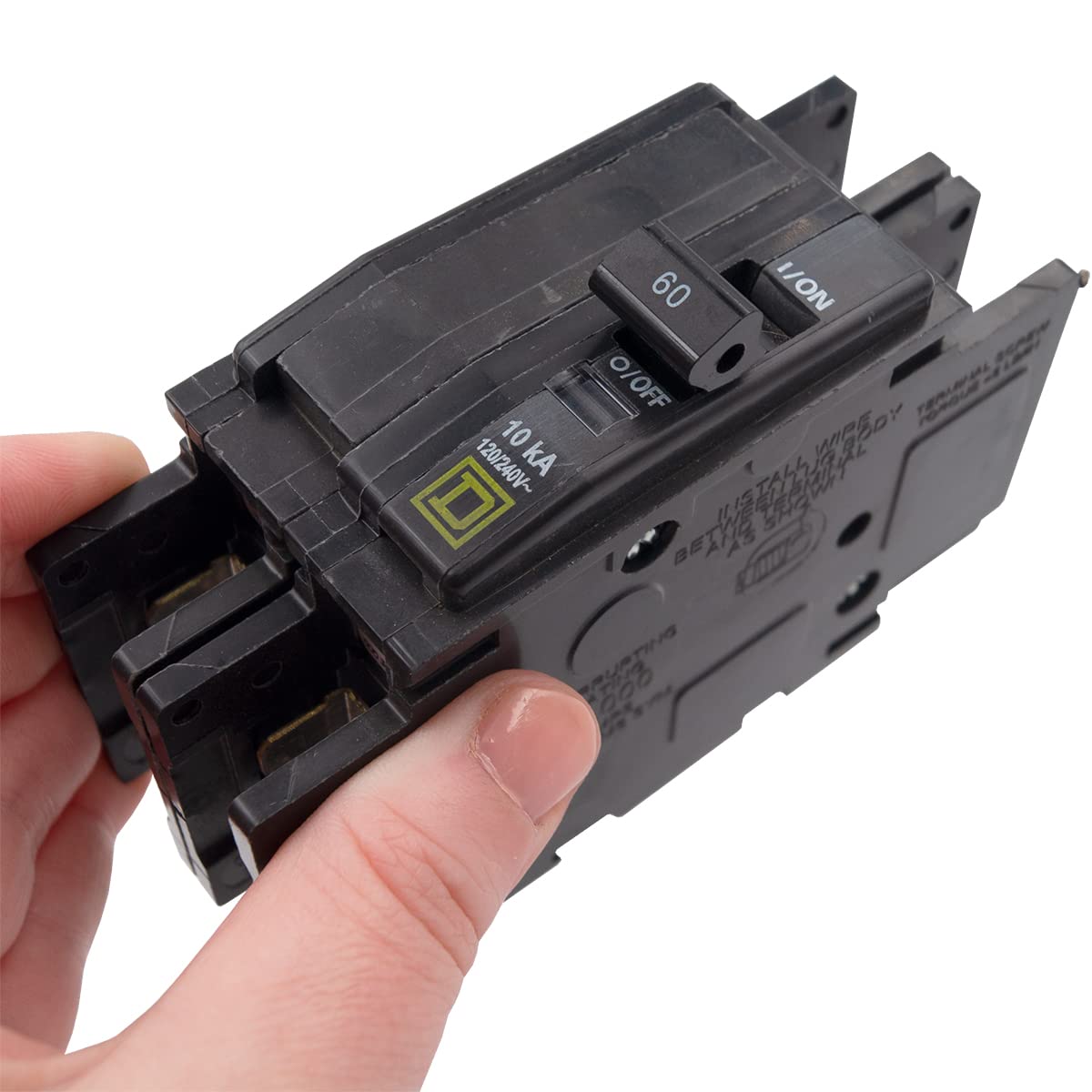 Supplying Demand 425097 QOU260 Circuit Breaker 230V 60 Amp 2-Pole DIN Rail Mounting