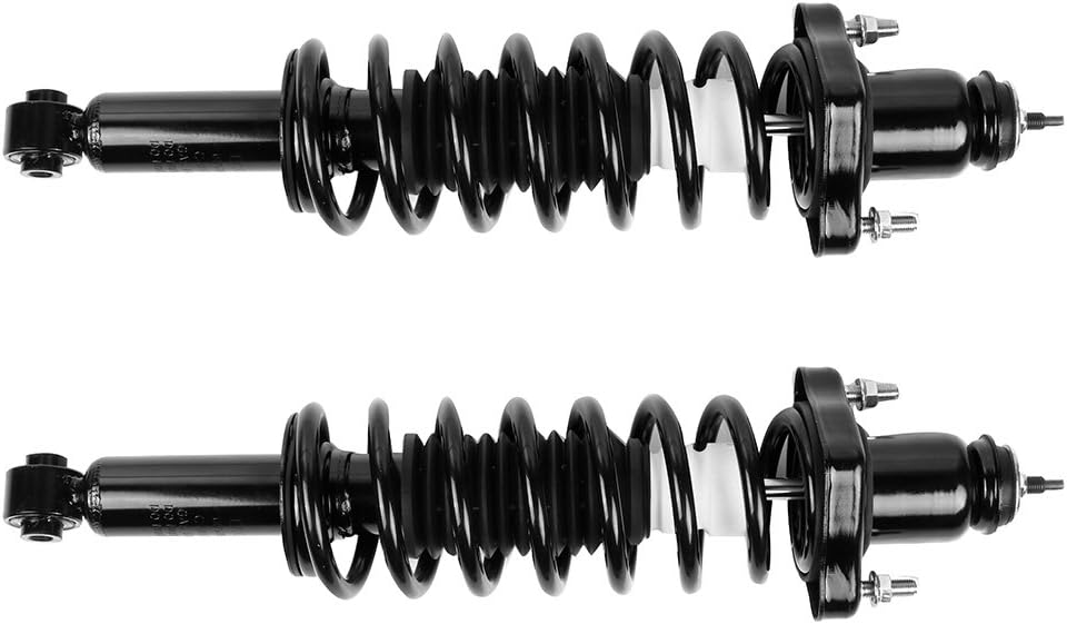 Rear Complete Struts With Coil Spring Assembly fit for 2007-2012 for Dodge Caliber 2007-2016 for Jeep Compass 2007-2016 for Jeep Patriot Quick Suspension Struts Replace 172401