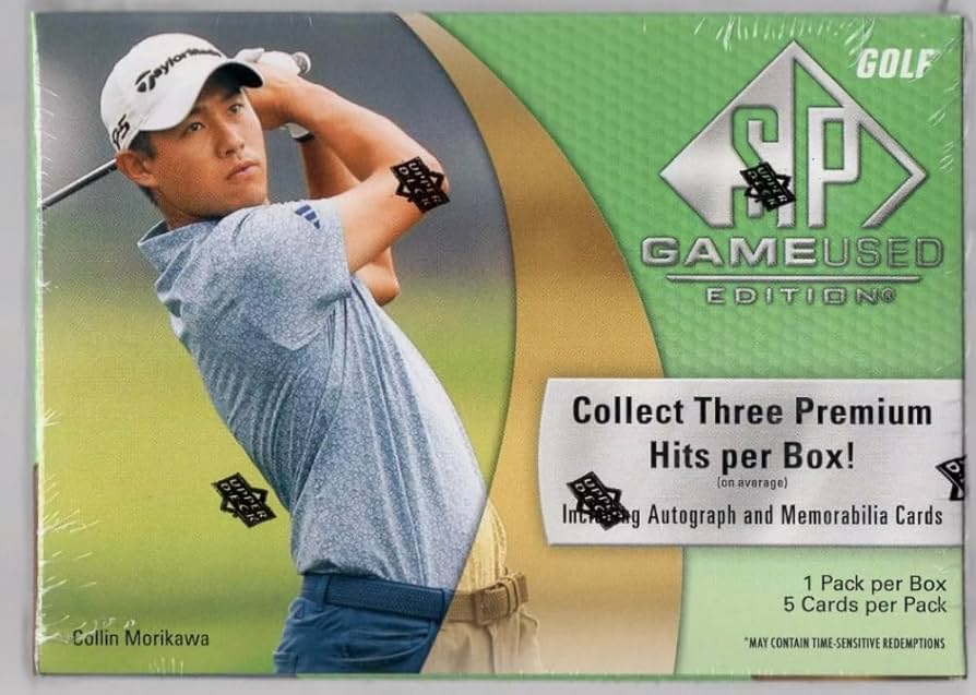 新品 2021 Upper Deck Artifacts Golf Box 2021 Upper Deck Artifacts Golf Hobby Box | Steel City