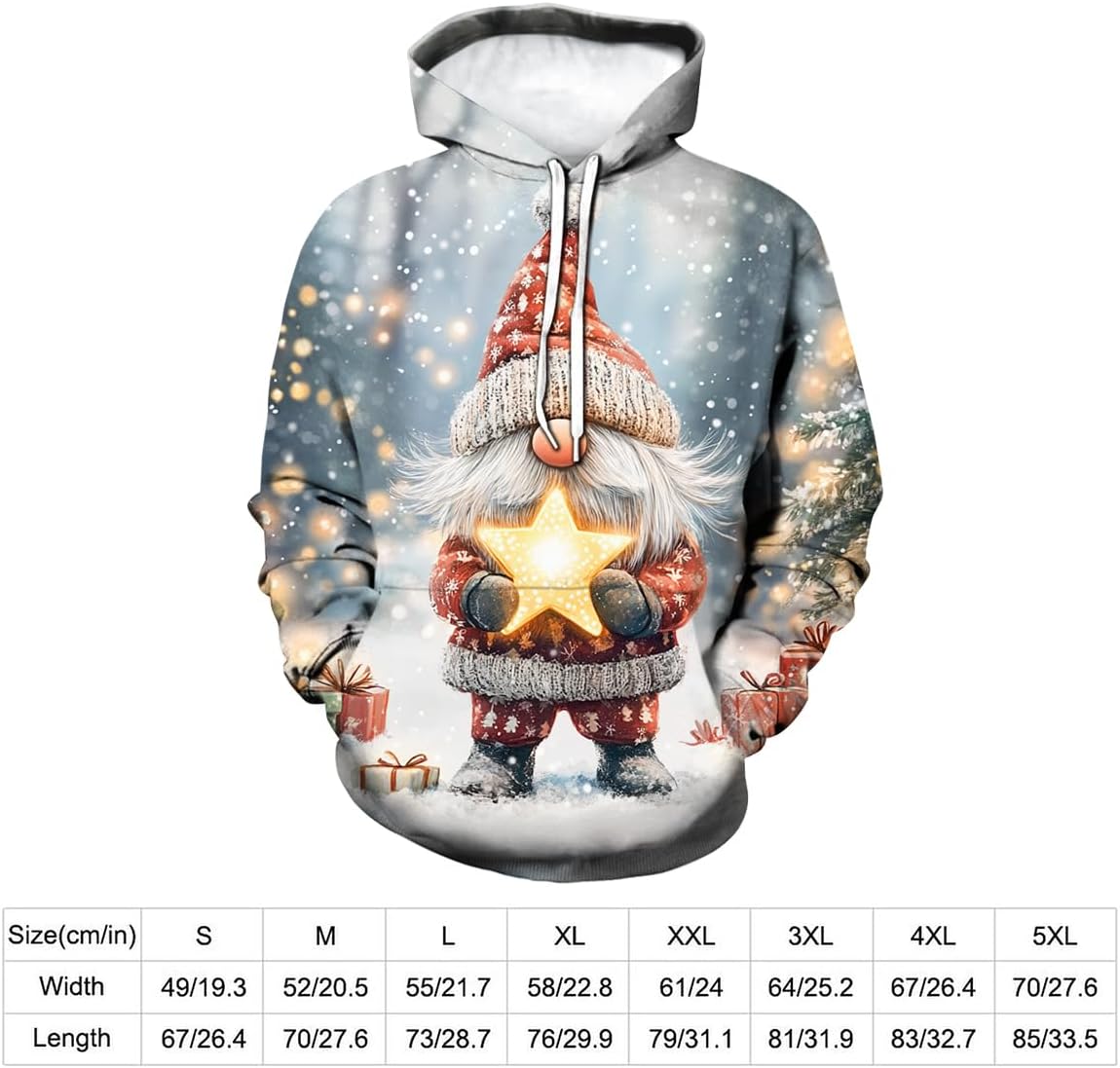 Creative Christmas Hoodies for Men Women Funny Cool Sweatshirt Pullover Long Sleeve - Image 4