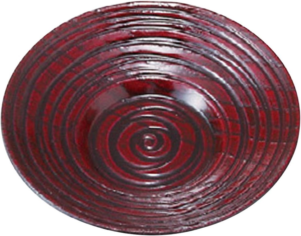 山下工芸(Yamashita kogei) Yamasita Craft 11609140 Shin Ransuji Tea Saucer, 4.7 x 4.7 x 0.9 inches (12 x 12 x 2.2 cm)