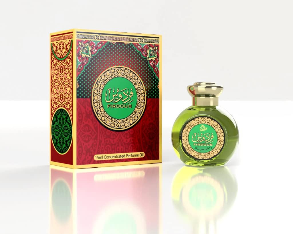 Otoori Firdous Attar Concentrated Perfume Oil for Unisex || 15ml