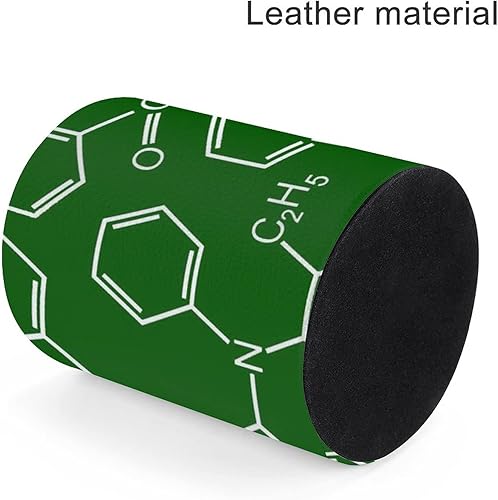 Miniatura 4 de Lindo organizador de vasos para bolígrafos y brochas de maquillaje, color verde, estilo casual y juguetón, soporte redondo para bolígrafos, 3.1