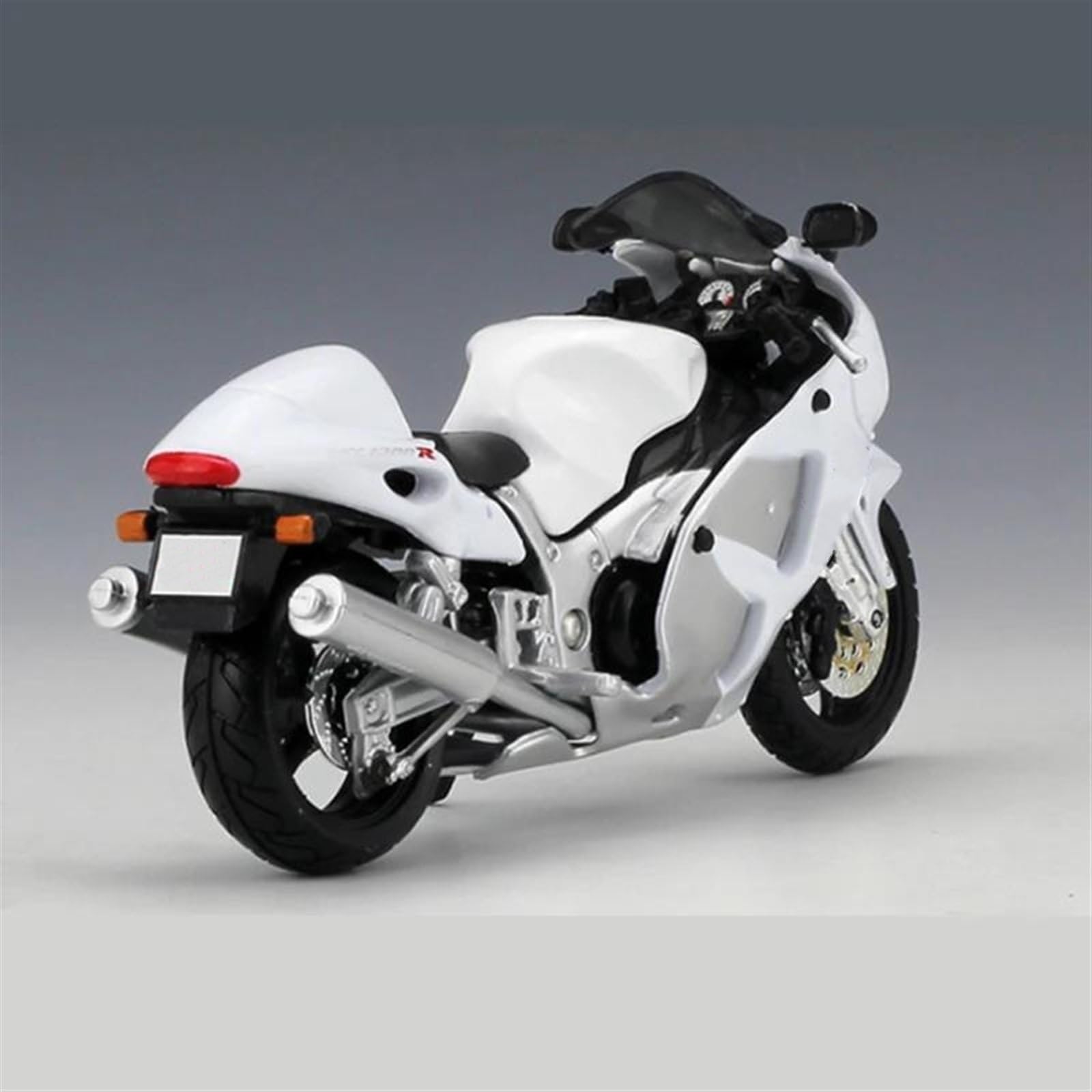 SEYXF Motorbike Toy Motorcycle Model Simulation Alloy Toy 1/18 for Suzuki GSX1300 R for Hayabusa(Red Retail Box)