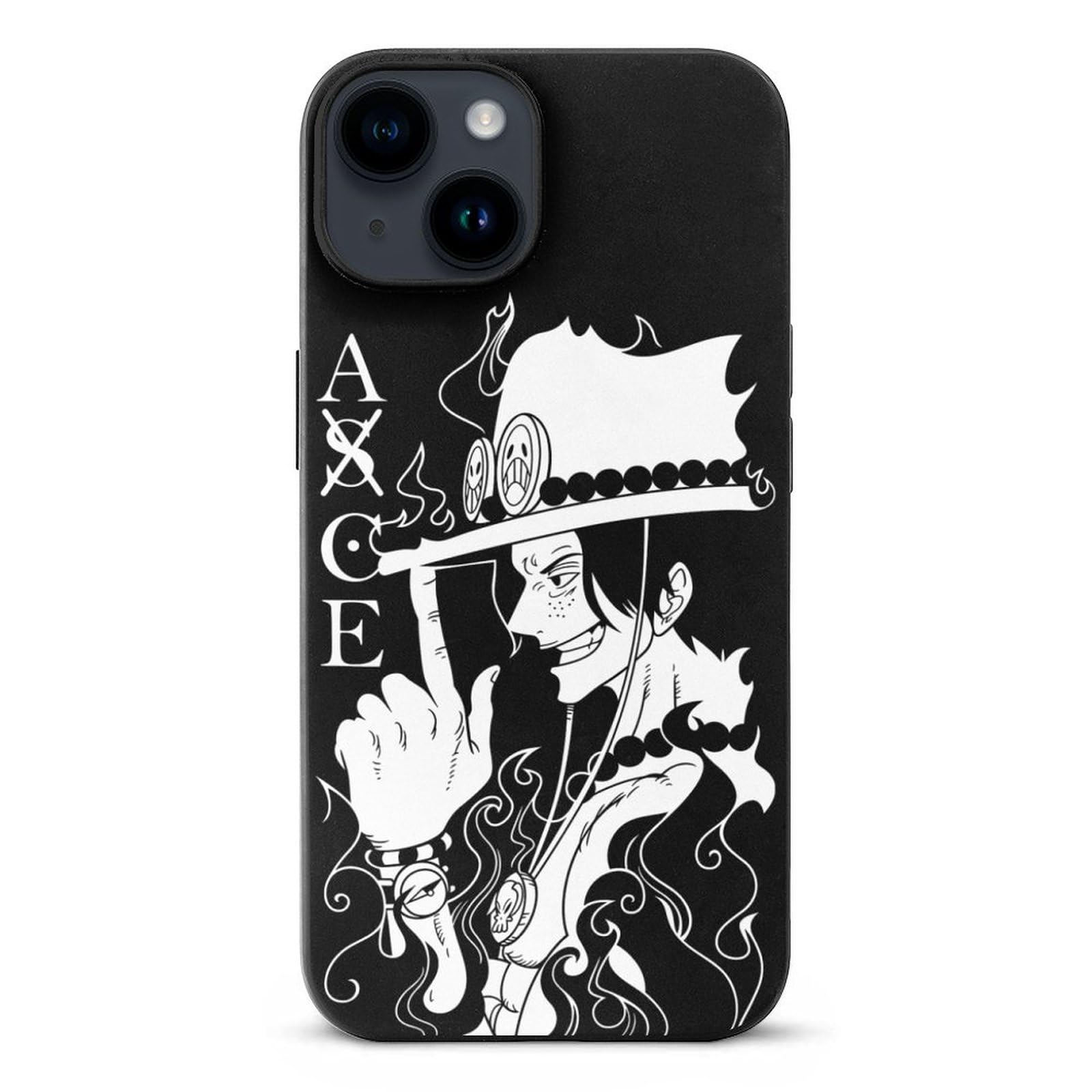 Amazon.co.jp: iPhone 12Pro Maxケース ワンピース エース 火拳 ONE 
