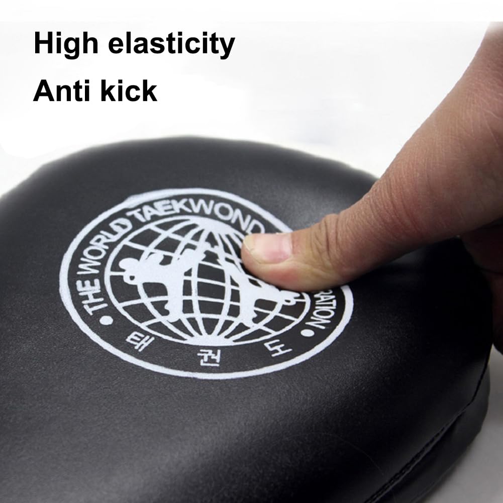 Taekwondo Kick-Pads,Doppel-Kick-Pads,Taekwondo Handpratze,taekwond o Pratzen,Trainingspads für Karate,Fußtechniken Trainerpratzen,Doppelschicht-Design,Wird für Karate,Boxen und Training