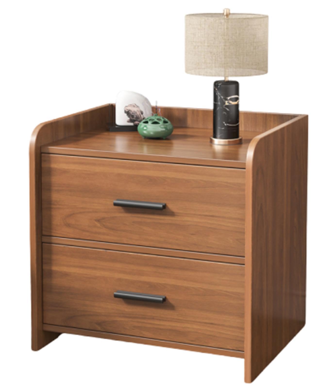 Table de nuit moderne tiroir et niche pour ranger les affaires de chambre