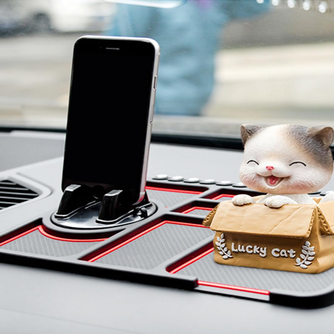Tappetino PortaTelefono Cellulare Portaoggetti in Silicone Cruscotto Auto C72555 Tappetino PortaTelefono Cellulare Portaoggetti in Silicone Cruscotto Auto C72555