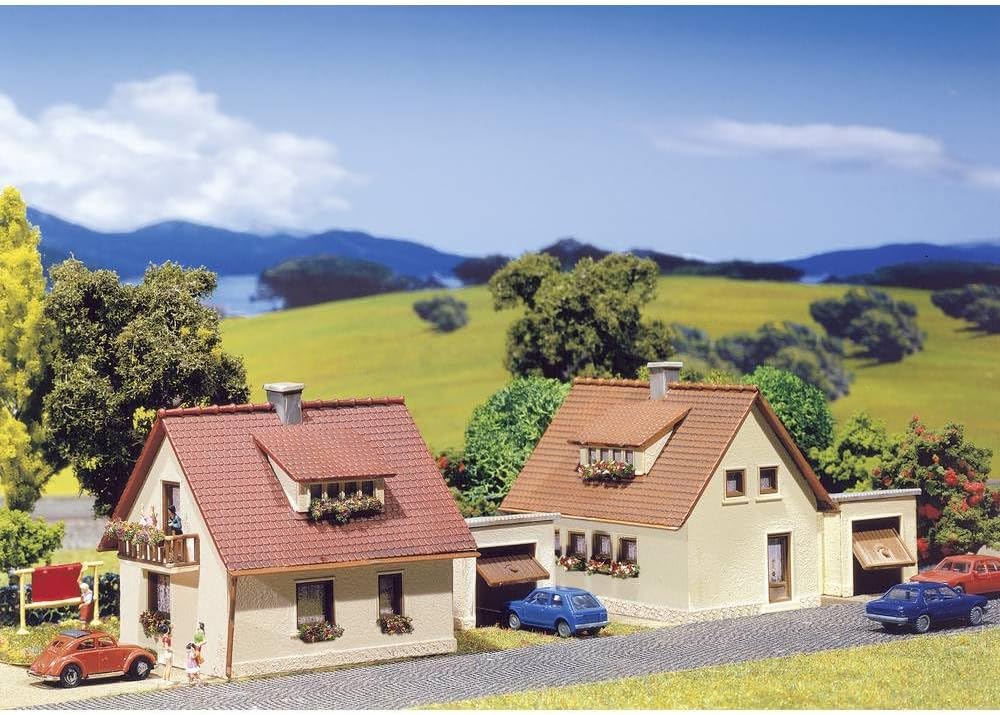 Faller 232226 One-Family Houses 2/N Scale Building Kit