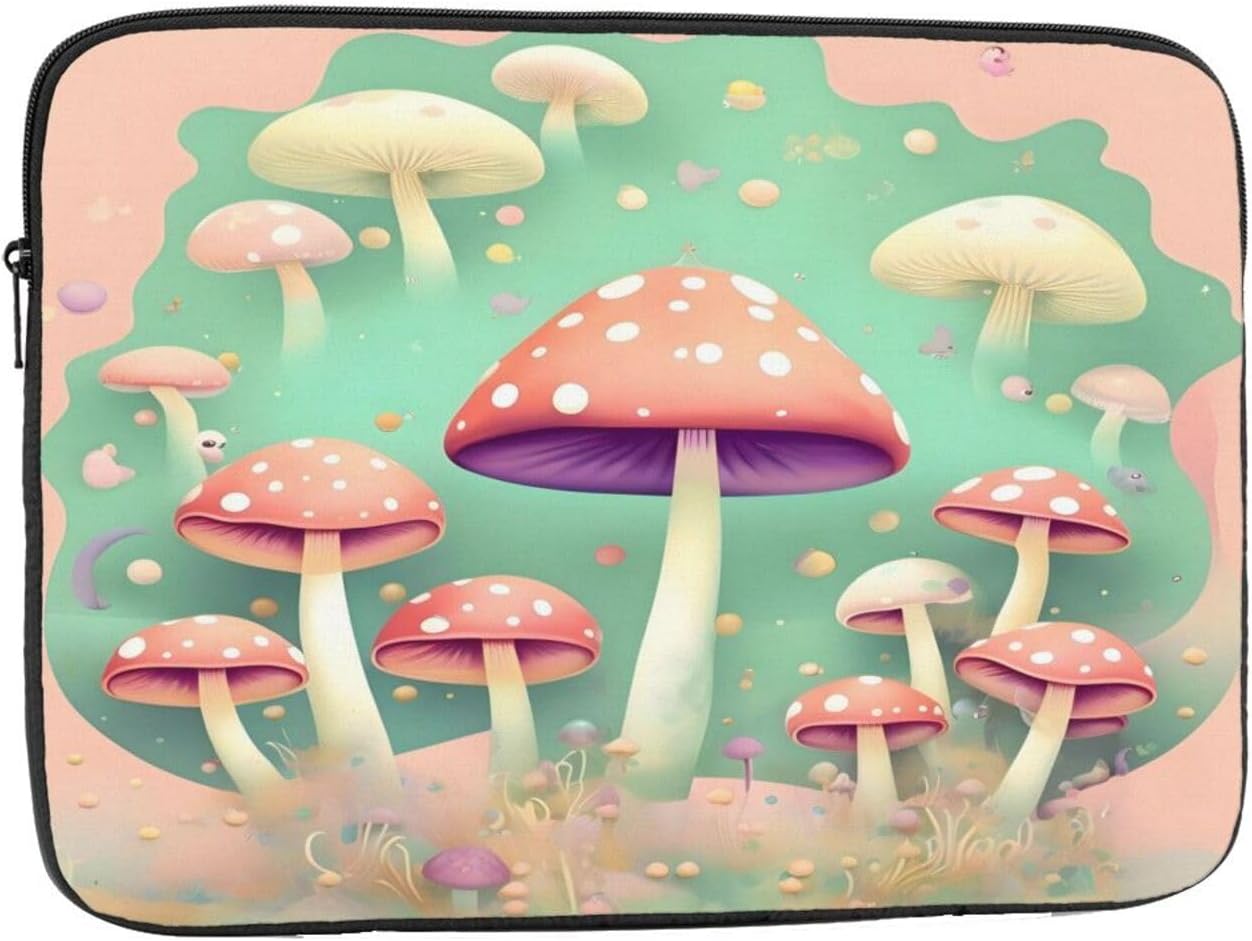 Laptop Sleeve Shockproof Protective Notebook Case, Laptop Case Dream Mushroom