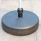  Lvhan Sonnenschirm Schirmständer - Sonnenschirmständer befüllbar mit 24 L Wasser,Balkonschirmständer für Garten, Terrasse,Balkon