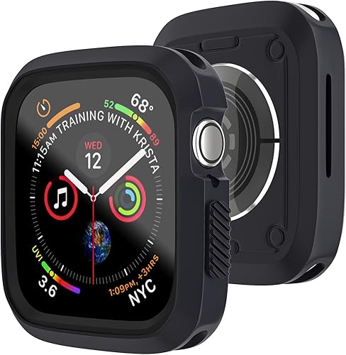 Vista 8 de Funda protectora exclusiva D & K de 1.5 pulgadas, compatible con Apple Watch, iWatch y relojes GPS, para hombres, mujeres y niños, iWatch 6/5/4/SE