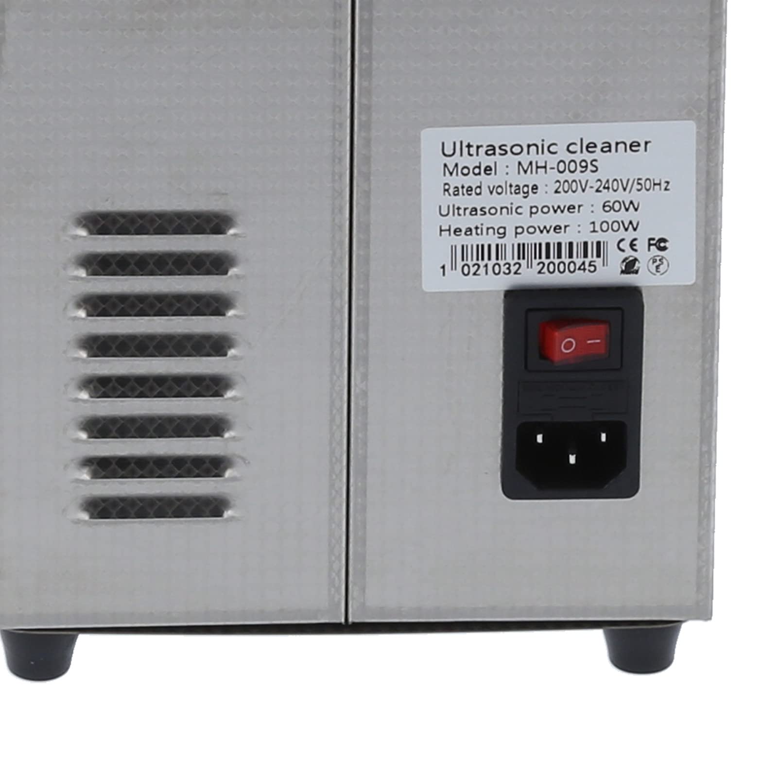 Limpiador Ultrasónico, MH-009S 1.3L 40kHz con Temporizador de Calentamiento