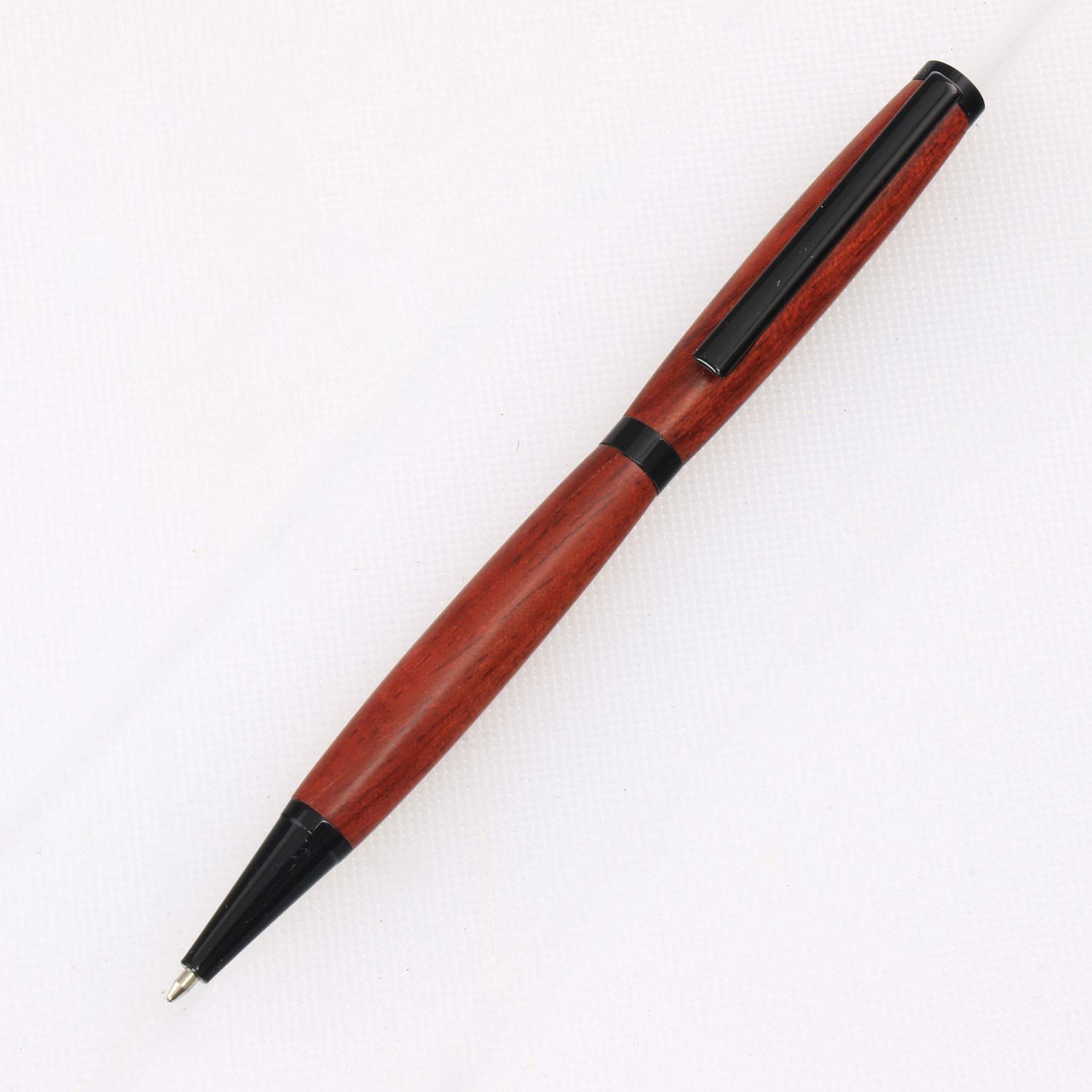 Legacy Woodturning, Slimline zestaw długopisów - czarny chrom, 20 sztuk, zestaw do projektów do obróbki drewna