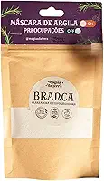 Argila Branca em Pó SkinCare Clareadora 100g Magias da Terra