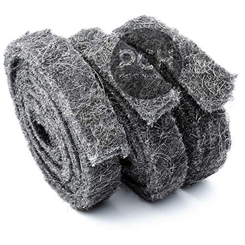 Mastertrap Rat and Mouse Proofing Stainless Steel Poly Mesh Woven Fill Fabric (3 Rolls)