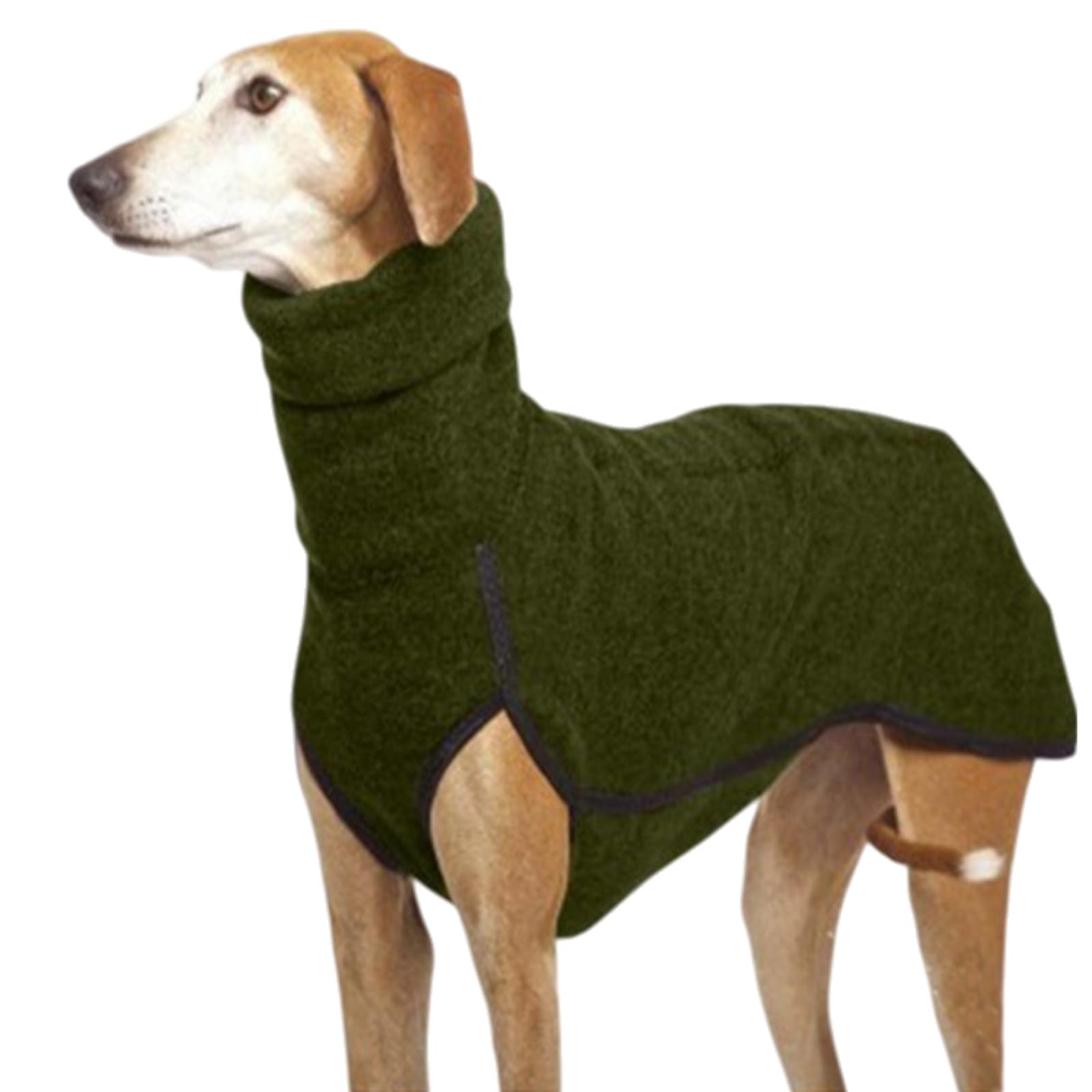 GWAWG Lightweight Lurcher Jumper, Windproof Turtleneck Dogs Jumpsuit, Warm Winter Pullover Dog Clothes Sweater Pajamas