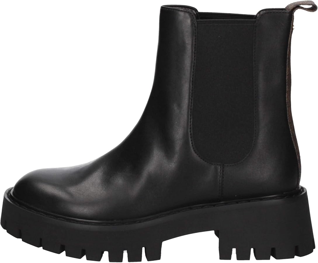 Amazon.com | Michael Kors Women's Asher Flat Bootie Brown/Black