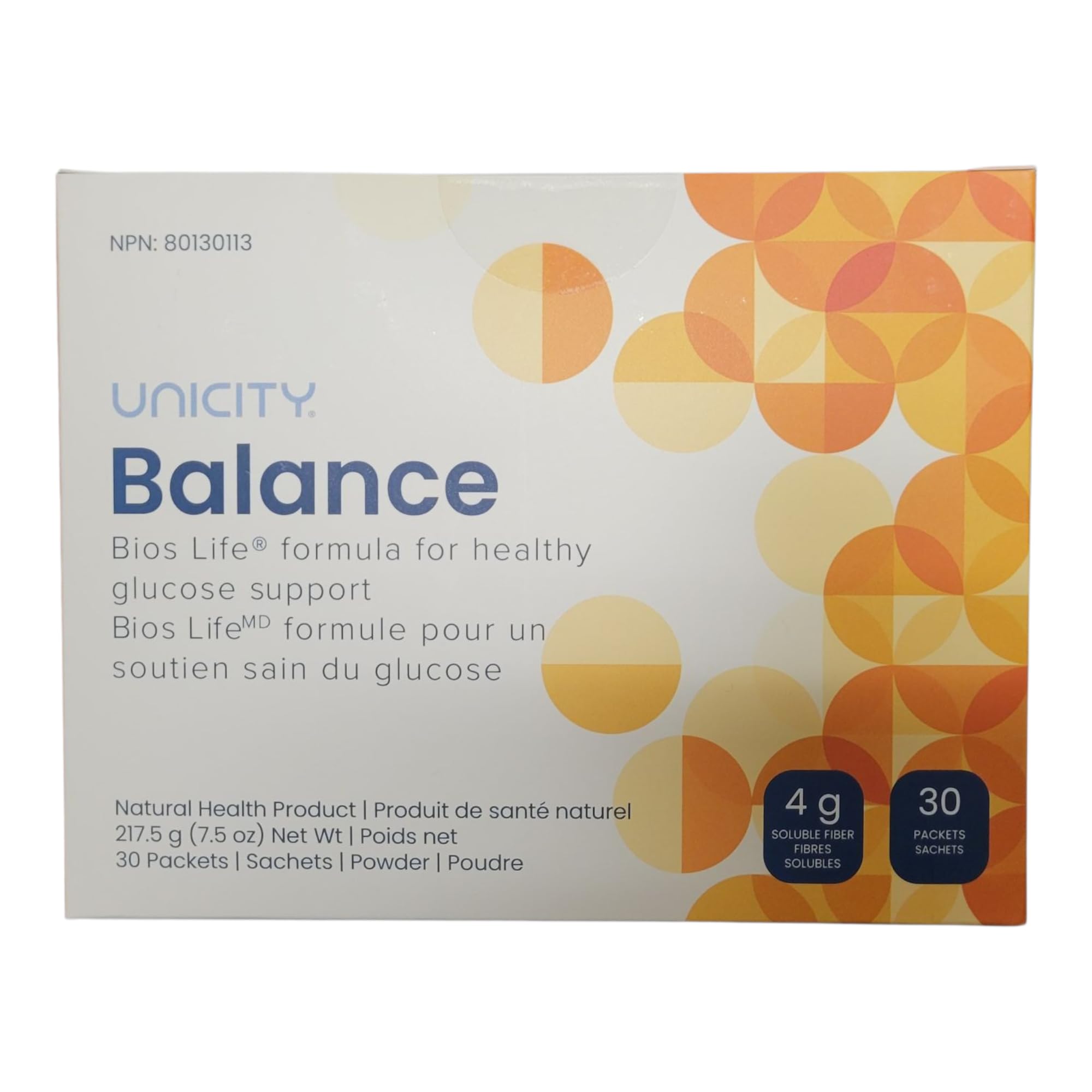 UNICITY BALANCE ORANGE - Stay Full Longer by Slowing Carbohydrate