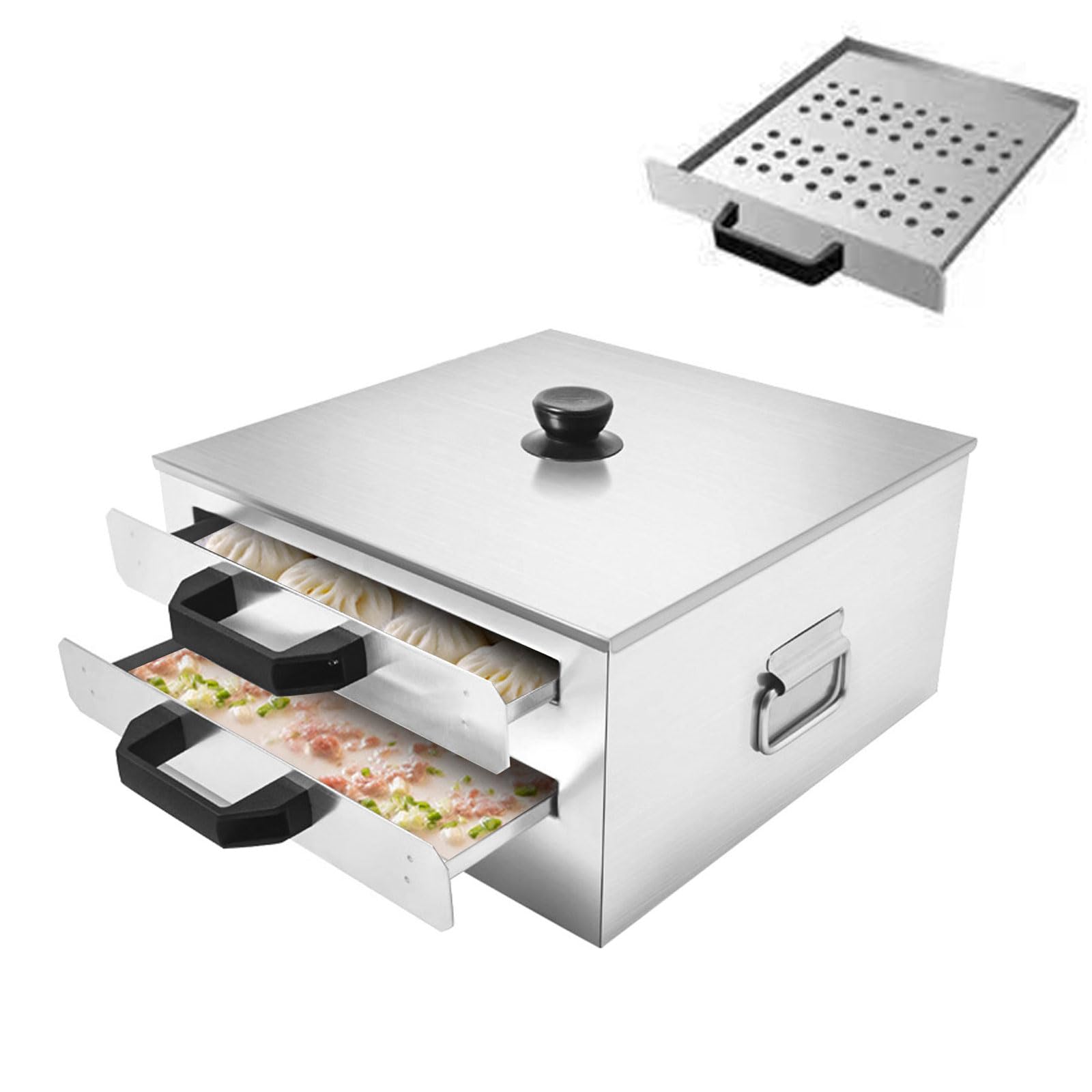 Olla al vapor de fideos de arroz 304 de acero inoxidable para cocina