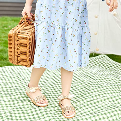 Image of Kiderence Toddler Girls Sandals Little Girls Kids Summer Shoes Toddler Sandals