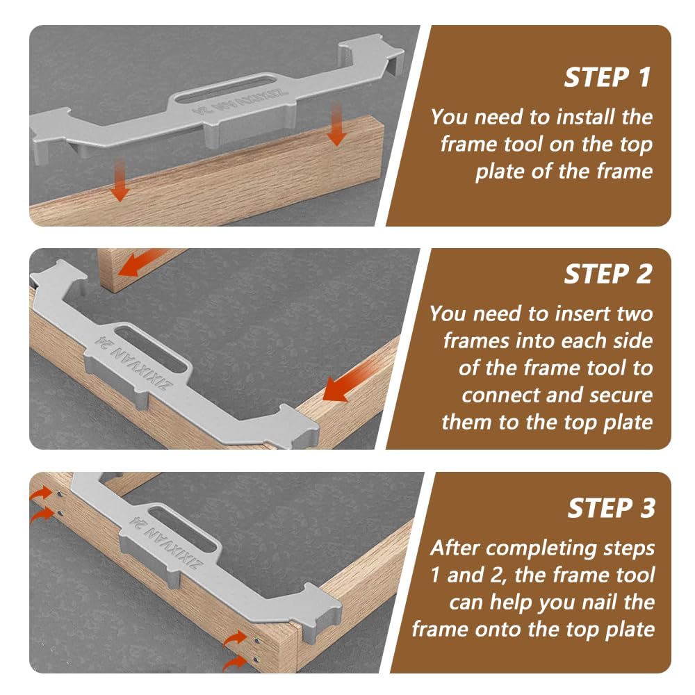 Frame Set Frame Tool 12&16&24 Inch Framing Tools Set - Precision Stud Layout Tool for home ...