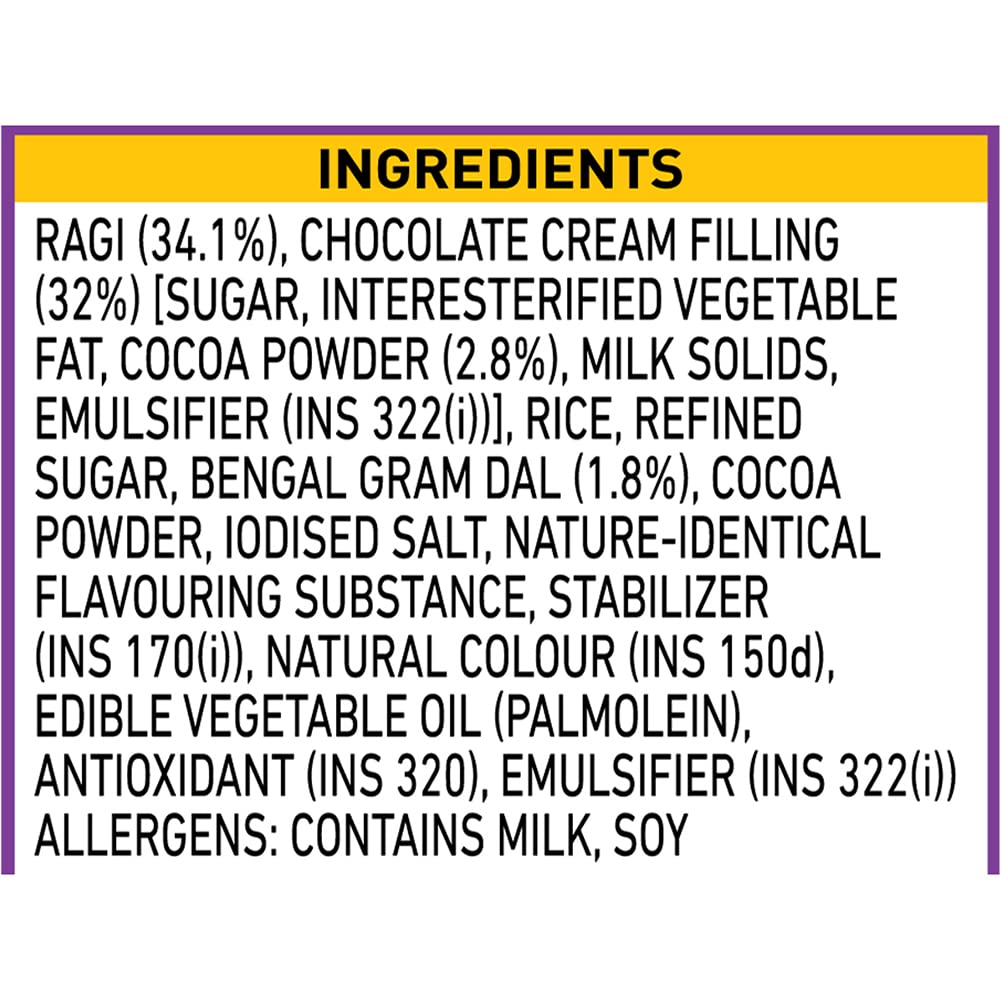 Tata Soulfull Ragi Bites Choco Fills, 500g - Image 3 thumbnail