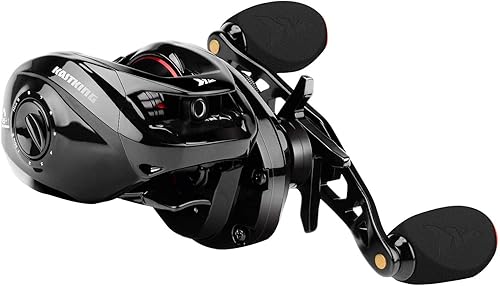 Miniatura 2 de Carretes de pesca Baitcasting KastKing Royale Legend II, nuevo diseño compacto de carrete baitcaster de pesca, arrastre de fibra de carbono de 17.64