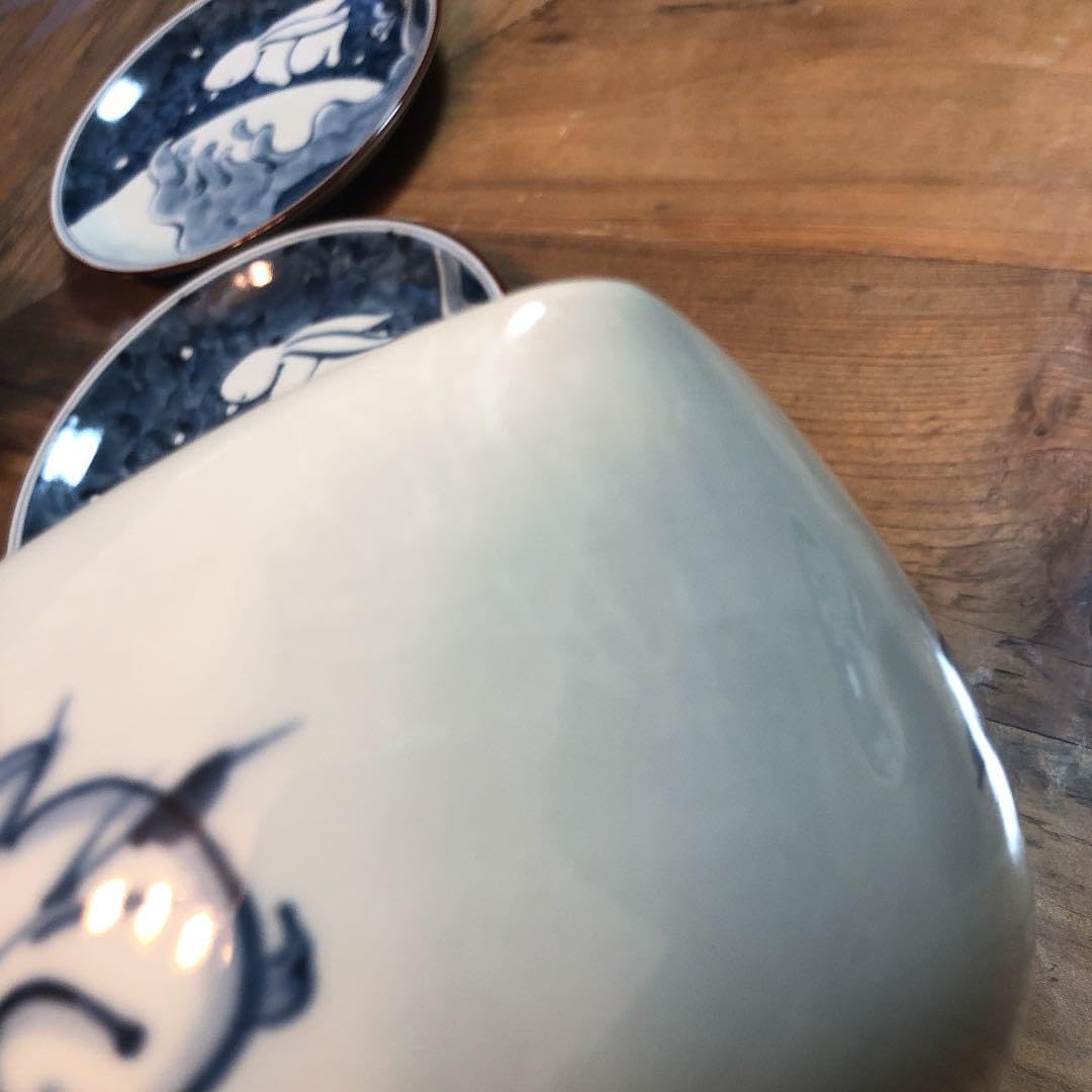 有田焼 陶祥窯 セット 兎 コーヒカップ 大鉢 脚付き小鉢 有田焼 陶祥