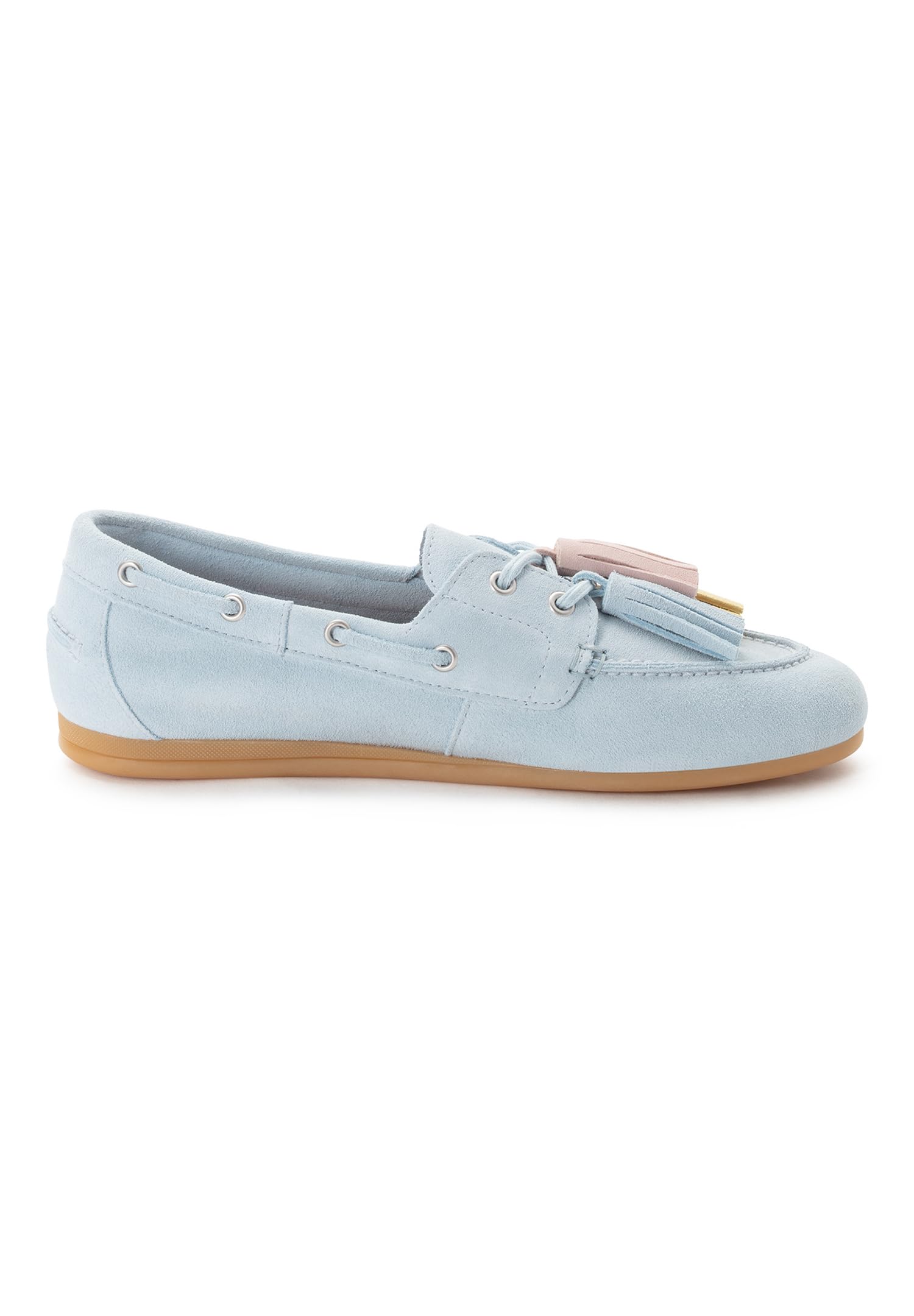 Tamaris Mocassini da donna in pelle 1-23610-46-895, scarpe da donna, colore azzurro