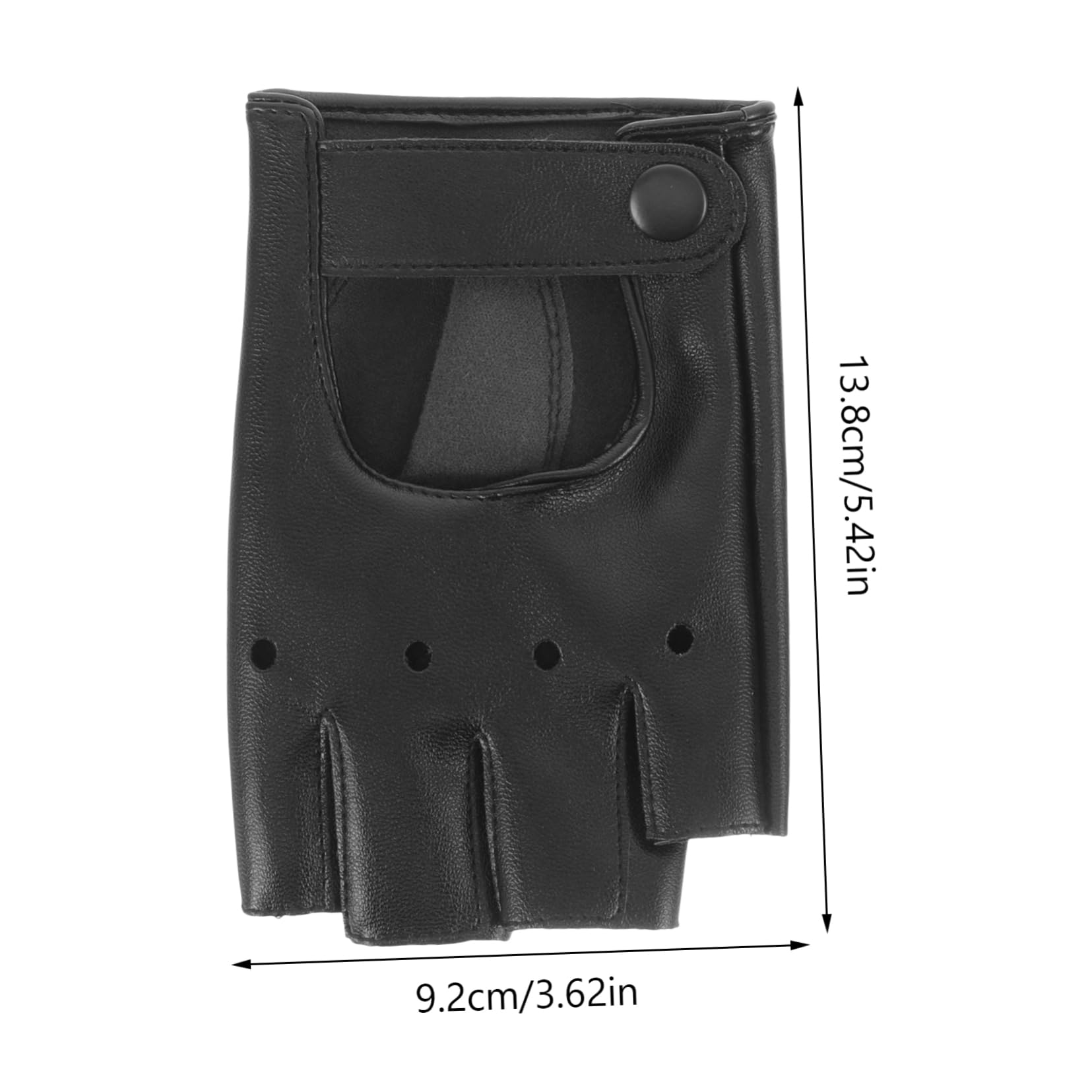 Mikikit 1Pair Outdoor Fingerless Riding Gloves for Adults Comfortable Breathable Design for Cycling and Fishing Activities Durable Wear Palm Pads Cool and Quick Dry Artificial