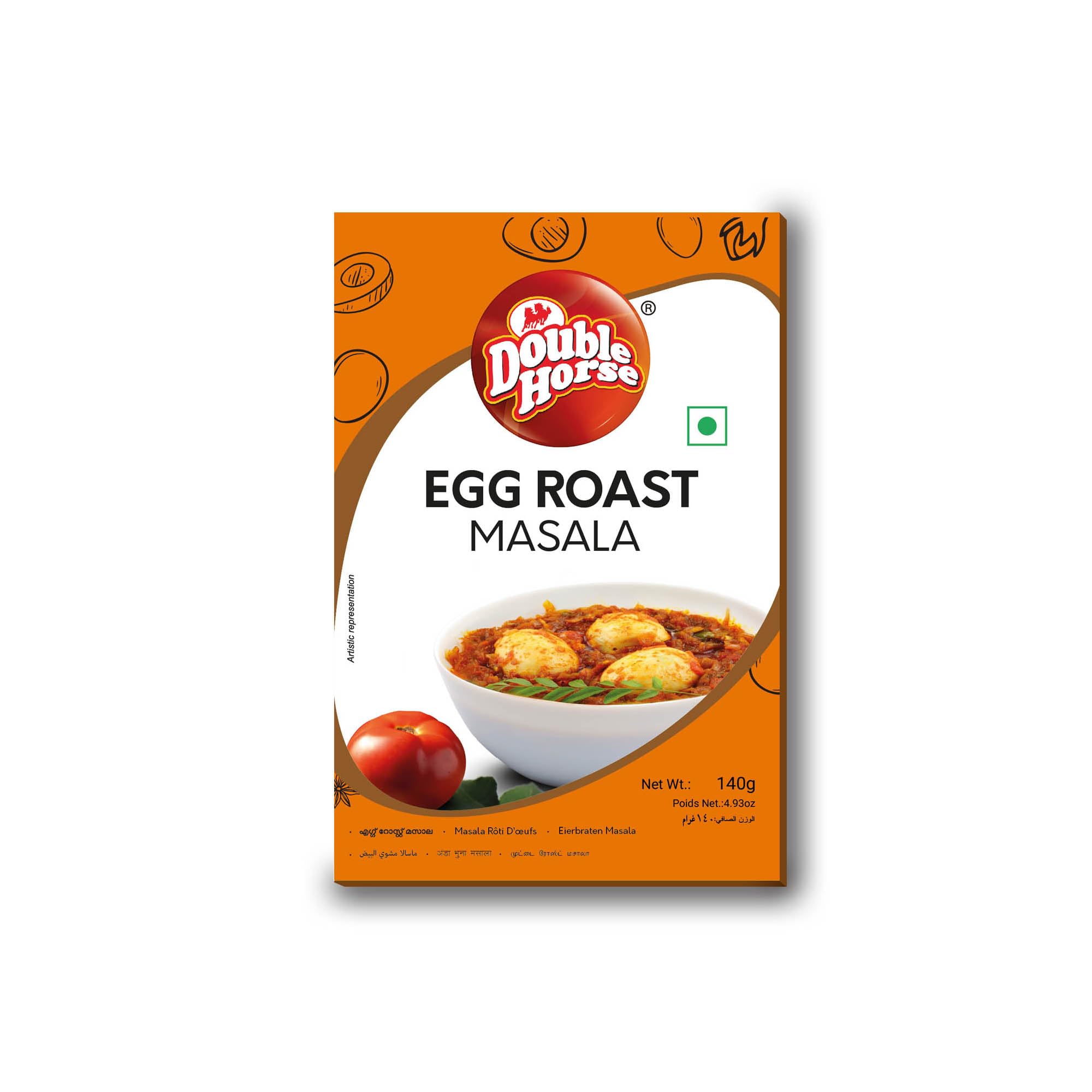 Double Horse Egg Roast Masala 200 Grams