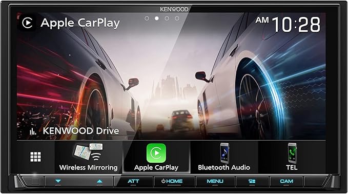 Kenwood DMX9708S, pantalla táctil capacitiva 6.95 pulg miniatura 2