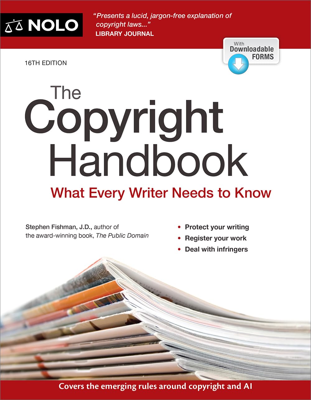 Copyright Handbook, The: What Every Writer Needs to Know      Kindle Edition