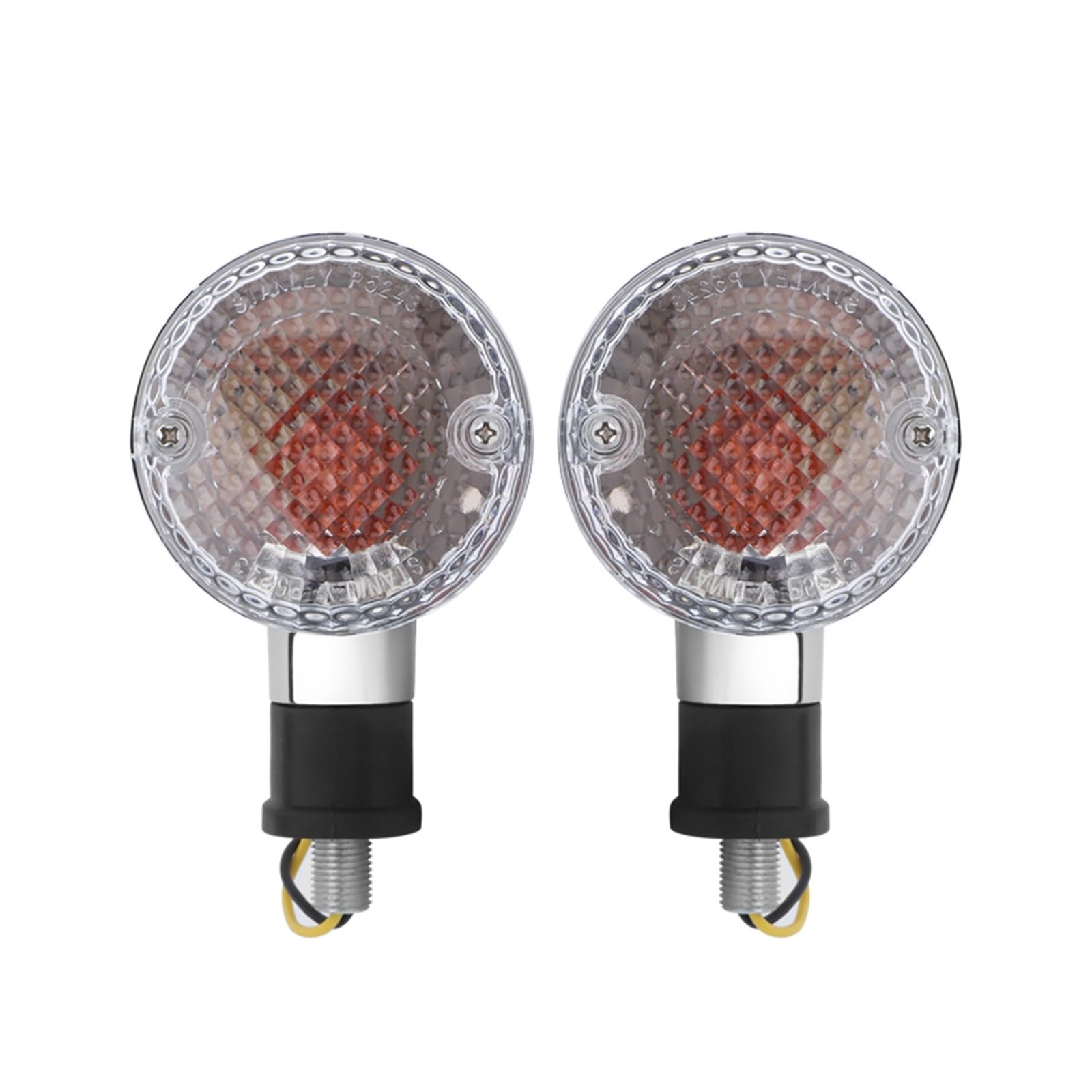 Clignotants moto ambre 2 pièces en forme de balle pour Boulon XVS950 R/C Spec 2014-2018