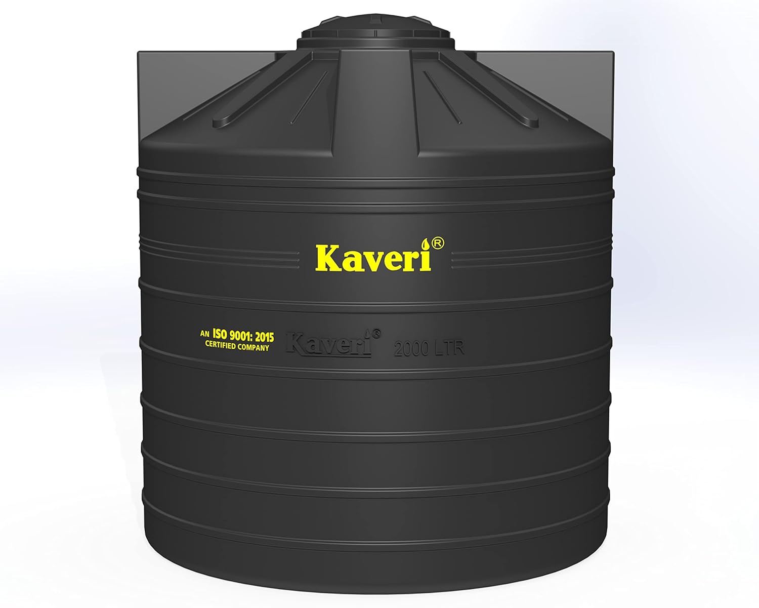 Kaveri 2 Layers Water Tank 2000 LTR. Safe for Drinking Water, Insect