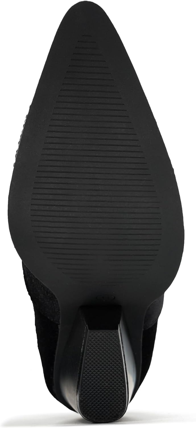 Cape Robbin Women's Rhinestone Embroidered Cowboy Boots Thigh High Slouchy Wide Calf Pull On Over The Knee Boots with Memory Foam Insole & 3 Inch Heel (Lish.a) - Image 8