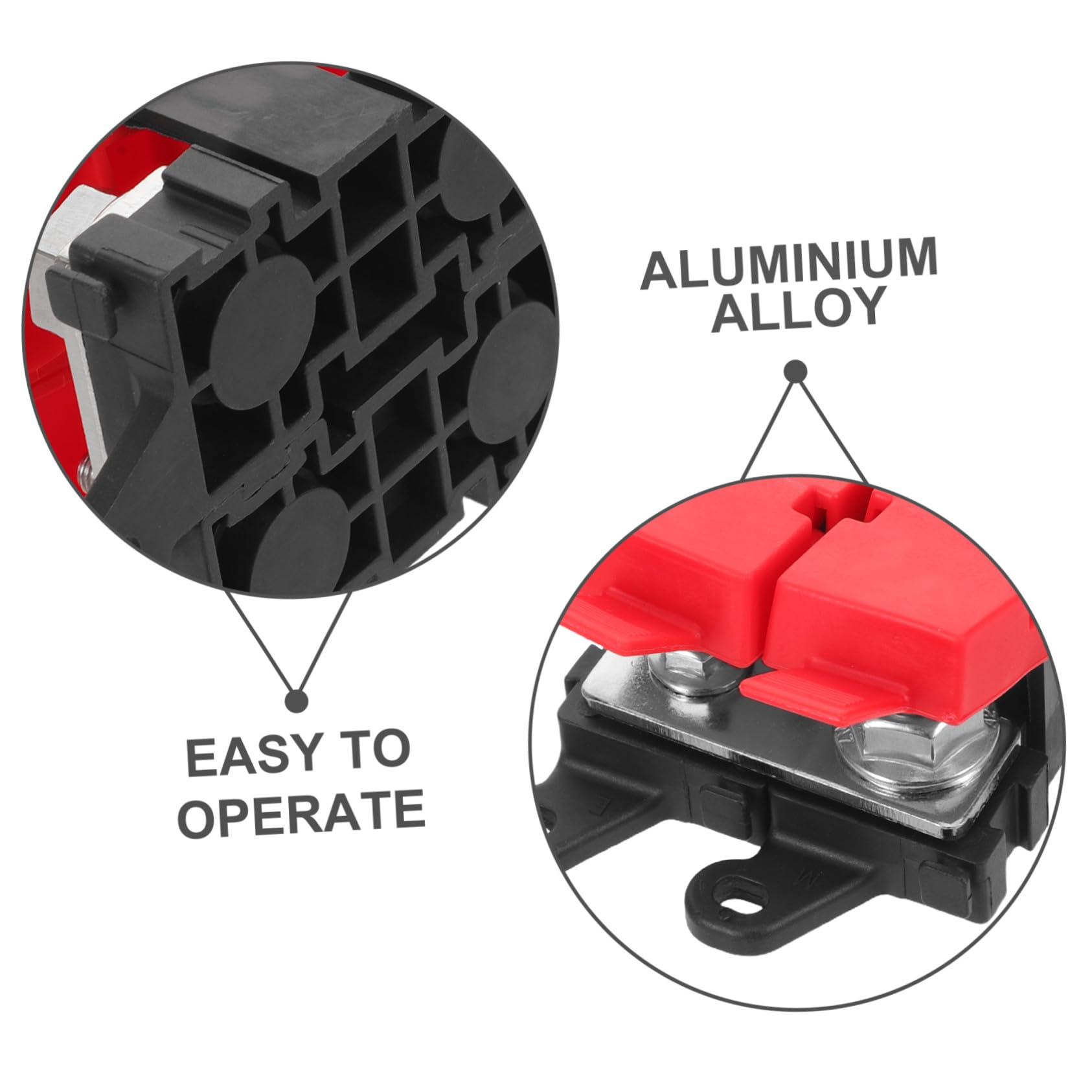 Caja de Fusibles de Automóvil Mini Atornillable para Protección de Circuitos de Fusibles para Automóvil Autopartes para Camiones y Embarcaciones