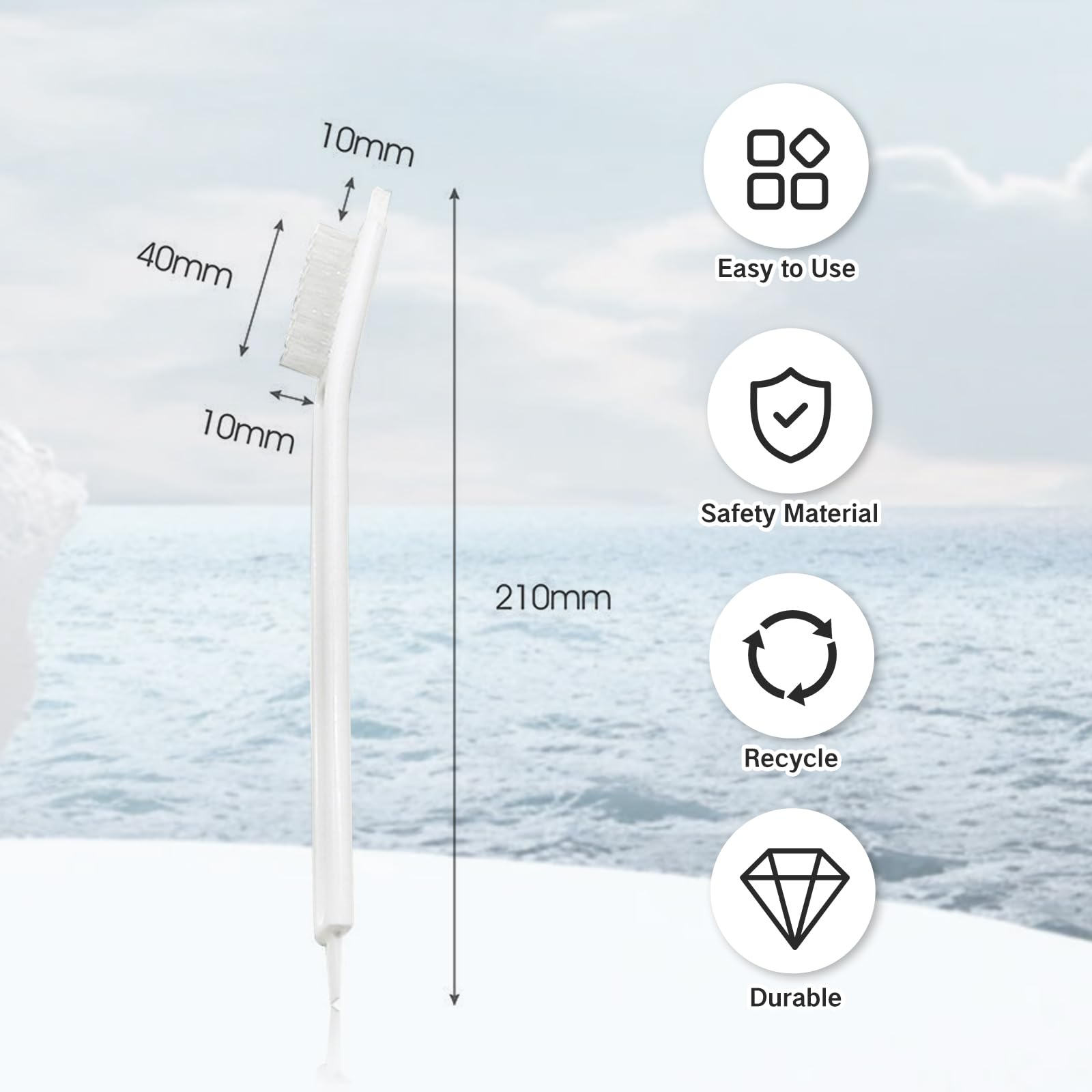 NIIIYTYB 6 Pcs Juicer Cleaning Brush Set Versatile Juicer Brush for Cleaning Grater Blender and Kitchen Appliances for Fruit Juicer Soy Milk Maker and Crevice Cleaning Small Kitchen Gadgets