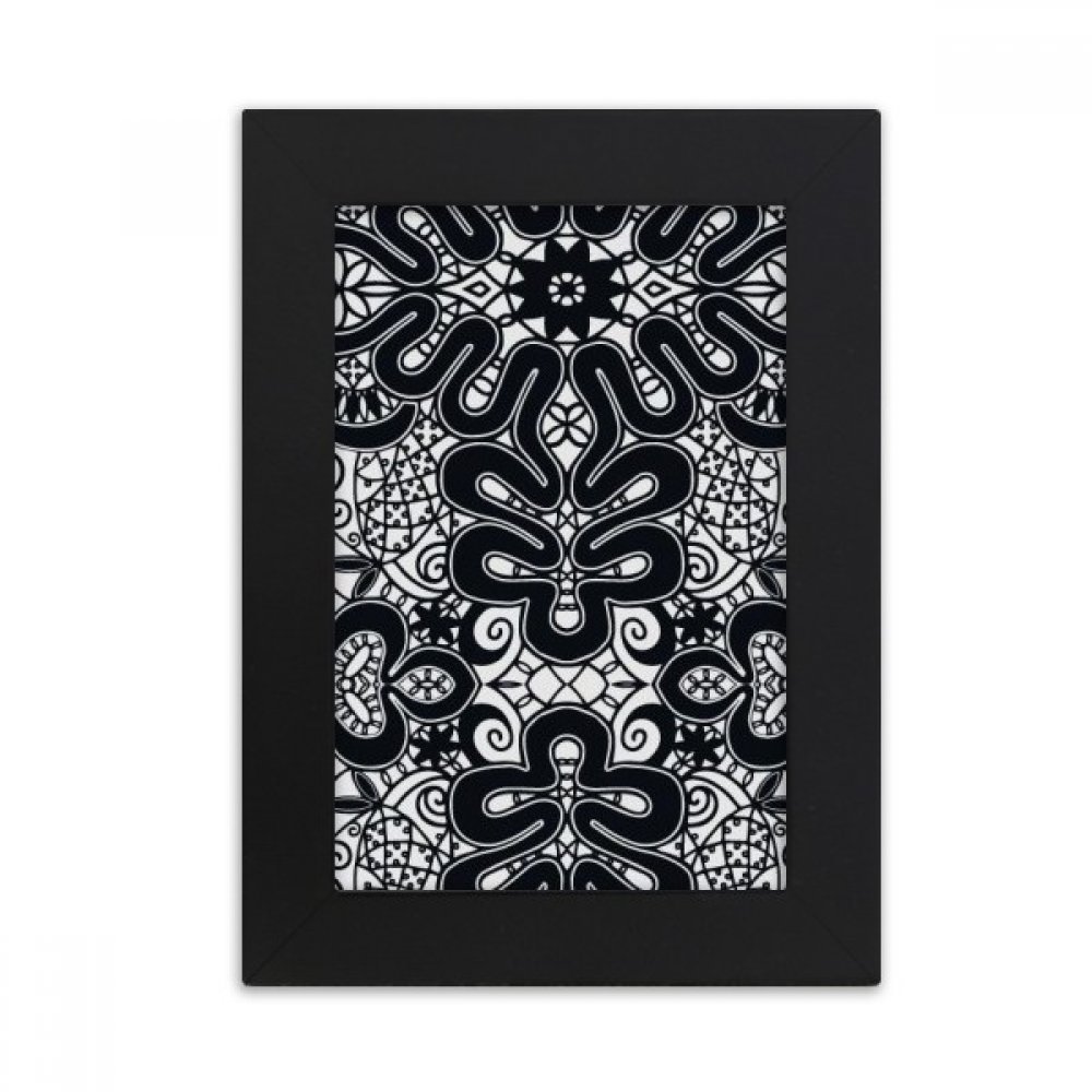 Cadre photo noir rectangulaire pour sublimer vos images de bureau ternes