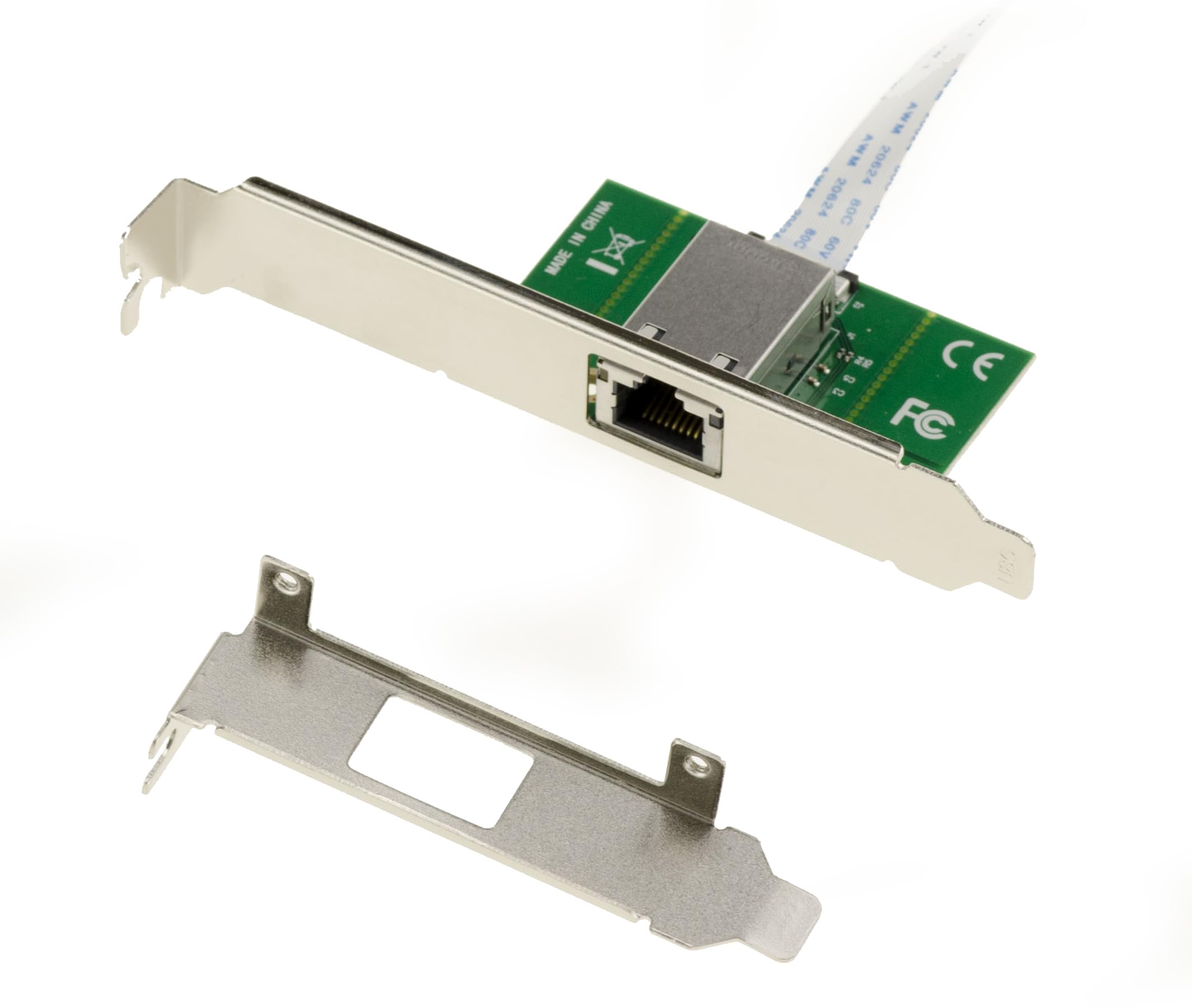 KALEA-INFORMATIQUE Scheda controller di rete M2 PCIe B+M a RJ45 10G LAN 10 Gigabit Ethernet con Chipset Aquantia AQC107