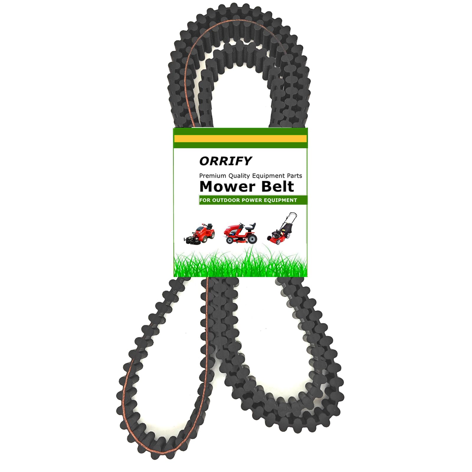 Correa de distribución para cortacésped de 5/8 x 71 pulgadas para John Deere M127926, para John Deere LT133 y LT155, número de serie 125001 e inferior, para John Deere LT166, número de serie