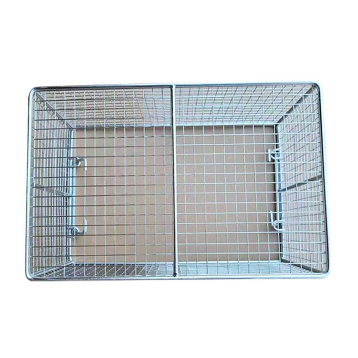 Panier de stérilisation inox à plateau perforé anti-corrosion